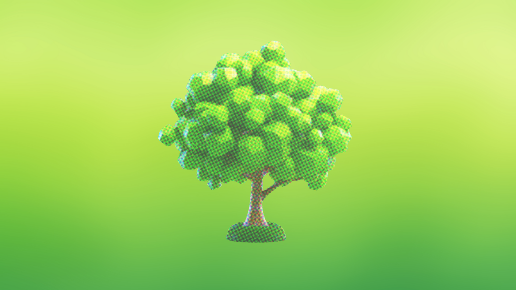 Green Web Design: Server und Blatt als Symbol für nachhaltige Websites